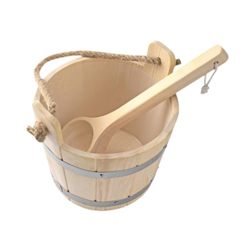 Wooden sauna barrel and - wooden,