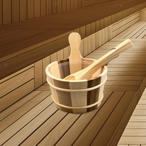 Wood sauna barrel - sauna, and