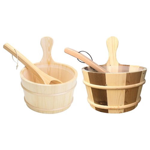Sauna barrel and ladle - barrel, spa