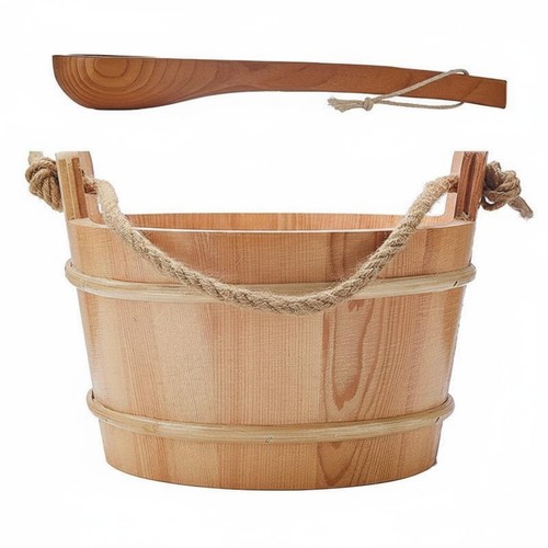 Cedar sauna bucket - sauna,