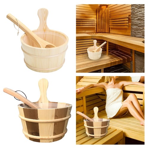 Sauna barrel and ladle - barrel,