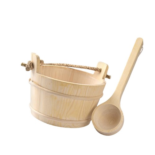 Wood sauna bucket and - sauna,