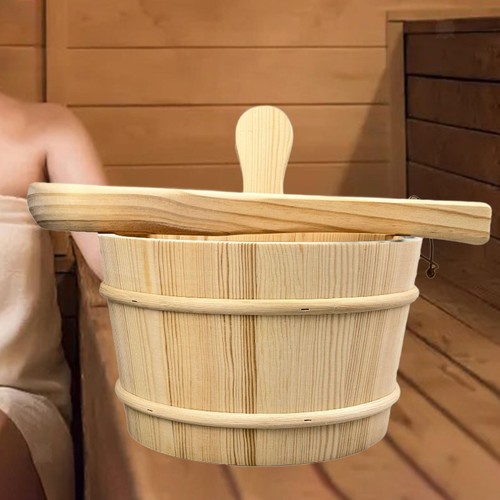 Sauna barrel and - sauna, ladle