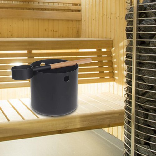 Sauna bucket and ladle set - bucket,