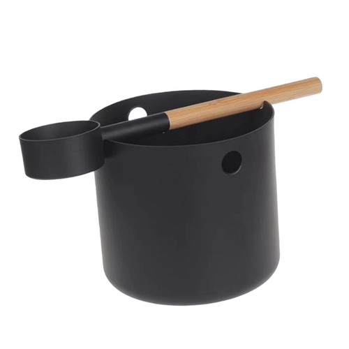 Sauna bucket and ladle - ladle, set