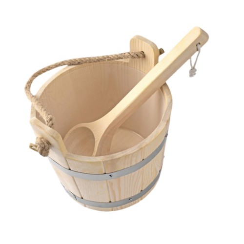Wooden sauna barrel - sauna, and