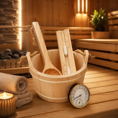 Sauna bucket and ladle - sauna,